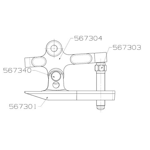 EXTRACTOR DE RÓTULAS FORZA DE 4 POSICIONES